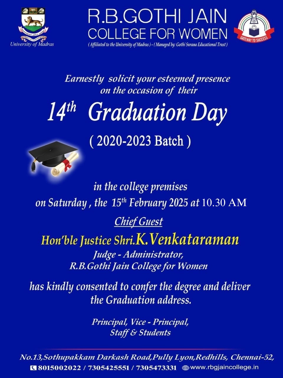14 th Graduation Day